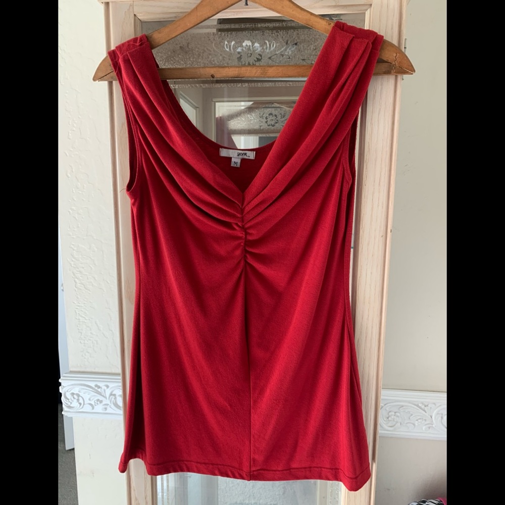 Yank Red V-Neck